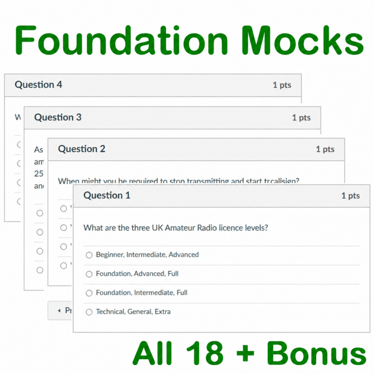 Foundation Mock SETS A, B and C